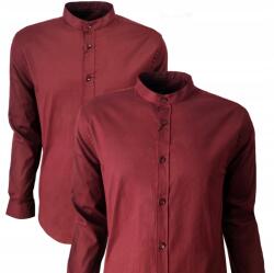 Anagre Férfi Bordo Ing Állógallérral, Elegáns, Sportos M