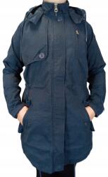 Pepe Jeans Parka kabát sötétkék színben, béléssel, húzózsinórokkal Pepe Jeans S