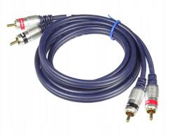 Vitalco Kábel 2RCA-2RCA RKD200 Vitalco 1m (1db) (02723)