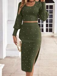 Emery Rose Zöld Szoknya Felső Szett (s) (612747)