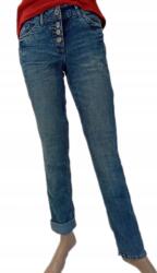 Cecil Kék, koptatott farmernadrág Cecil 25 márkajelzéssel