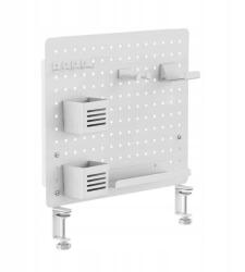 LVNSYSTEM Pegboard perforált fém tábla rendszerező PG1 LVNSystem fehér (LV0154)