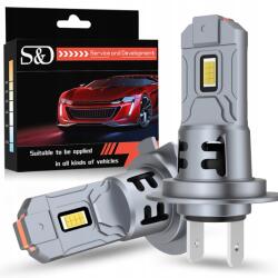 S&D Led Izzók H7 S&d Mini 1: 1 Plug&play 6000K Retrify Adapterek Nélkül