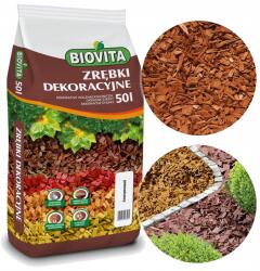 Biovita Dekorációs Fa Apríték Biovita 50 Liter Narancssárga Színű (5907813162442)