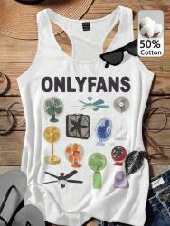 Shein Fehér Ujjatlan Póló Nyomott Mintával (s) (613657)