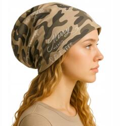  Női sapka Beanie olasz vékony hupikék törpikék pamut sárga