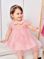 Shein DC53220 Shein Tüll Szívecskés Lány Ruha (4) 80