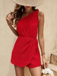 Shein Piros Egyvállas Overál (s) (613334)