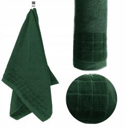 Koney Fürdőlepedő 50x100 sötét zöld 500G Vastag 100% Pamut (5905265389004)