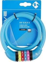 M-Wave Kerékpárzár M-Wave Ds 12.6, 5 S kék, kód (231054)