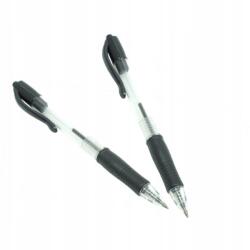 Miximport Automata golyóstoll, klasszikus fekete, 12 darabos készlet, gumírozott fogó