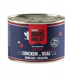 Buba Pet Buba licious Csirke Borjúhússal Macskatáp kölyökmacskáknak 185g