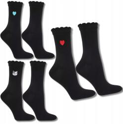 Moraj Hosszú Pamut Zokni Női Magasszárú Zokni 3-Pak Moraj 38-41 (CSL250-903)