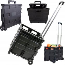 BNTrade Összecsukható Gurulós Babakocsi Láda Szerszámosláda Autós Kosár (FT1)