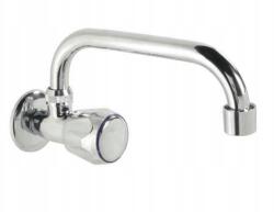 DIAMOND Egykaros, egylyukas fali konyhai csaptelep Diamond C típus, ezüst (KRAN-C)