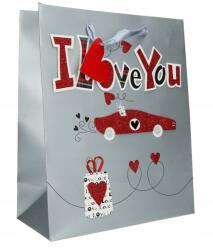  Ajándéktáska I love You szíves V-88