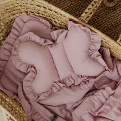 Muminky Ágyneműhuzat garnitúra 3az1ben 100% Pamut Fodros Rózsaszín