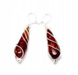 Biżuteria Front Borostyán Fülbevaló (1056K)