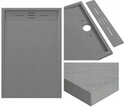Granitan Szürke Téglalap Alakú Zuhanytálca 120 x 80 CM Viva Kompozit (VIVA23641)