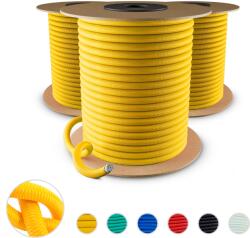 DQ-PP Kötél Rugalmas gumi rögzítő zsinór gumi ponyva expandor 1m 8mm Sárga (LILE8ZO)