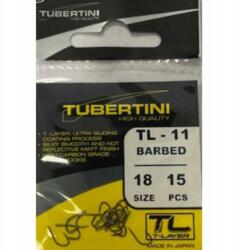 Tubertini Horgok Sorjázó kampók Tubertini Serie TL-11 Barbed méret 14 (15 db) (4401314)