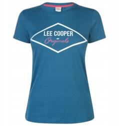 Lee Cooper női kék póló Lee Cooper Large Logo, Xs méret