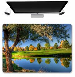  Asztali Alátét Védő Szőnyeg 50x35 Golf Pálya Mintás (Ochronna Mata Na Biurko Ciekawe Wzory)