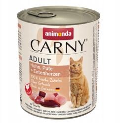 Animonda Carny Adult macskaeledel konzerv 800g Csirke Pulyka Szív