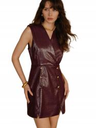 Shein L Rövid Ruha Dekoratív Gombokkal