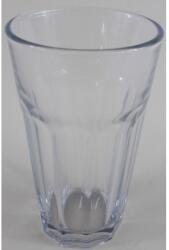  Pohár 330ml, 13, 5×8cm, átlátszó, csiszolt üveg, „mustár (AR-542PY)