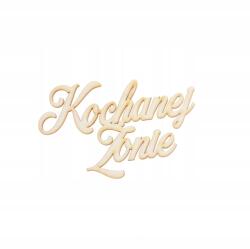 Klepkomania Felirat Szeretett Feleségnek ajándék dekoráció (BST450)