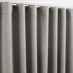 Prestiqua Függöny Sötétítő Szalaggal 210x180 Szennyes Bézs 100% Blackout Pure (51231)