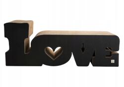 Kapak Drapak Legowisko Dla Kota Washpapa Love Black macska kaparófa fekhellyel (Washpapa Standard Love Black)