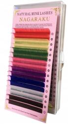  Nagaraku Színes Mink Szempillák C 0, 10 13mm 16 sor