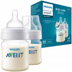 Philips 2 db-os Philips Avent Palack Szett SCY100/02 Classic 125ML Antikolt 0M+ (8710103997115)