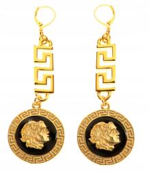Colibra Hosszú arany fülbevaló görög érmés karika Colibra (P15/TGU/14)