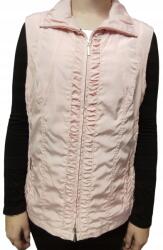 ERFO Nagyon világos rózsaszín állógalléros mellény Erfo, 48-as méret