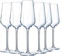 Chef & Sommelier Pezsgős pohár Chef&Sommelier Átlátszó üveg 6 db