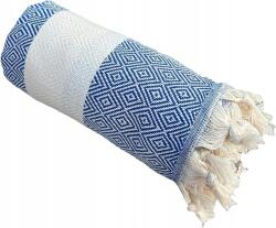  Pamut törölköző török fürdőzéshez, 100 x 180 cm, strandtörölköző (90900)