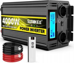  Sudokeji szinuszos feszültség átalakító 12 V 230 V teljesítmény 4000W