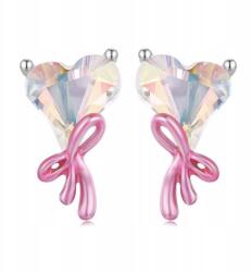 M. Jopek Ezüst Fülbevaló 925-ÖS Ezüst Szív Szalag M. jopek