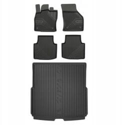 FroGum Gumi autószönyegek és szőnyeg szett Skoda Superb III 2015-2023 Kombi, felső padló