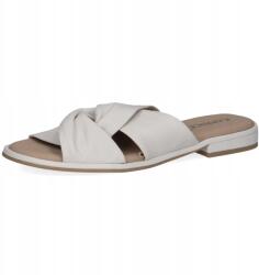 Caprice Monaco krémszínű bőr papucs, nagyon kényelmes [27100-42-102] méret 40 (27100-42-102)