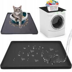 Bedee Fekete Védőszőnyeg Hűtőszekrény Alá, Kondenzvíz és Víz Ellen, 60x60 cm (Silicone refrigerator protective mat)