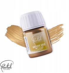 Fractal Colors Élelmiszerfesték Fractal Metál 30g Antique Gold Antik arany (Barwnik jadalny do dekoracji tortu)