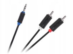 Cabletech Jack 3.5mm 2RCA kábel 5m cabletech standard (KPO3952-5)