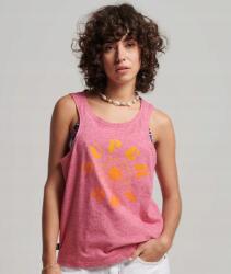 Superdry Rózsaszín Melange Logó Felső (38) (574351)