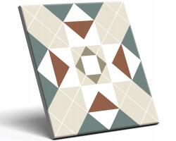  Dekoratív Greslap Patchwork Victorian Ada 20x20 cm I. osztály (ADA)