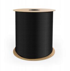 DQ-PP Polipropilén kötél 3mm fonott vitorlás univerzális Fekete sima 5m (CZ.LILPP3CZ.5_A)