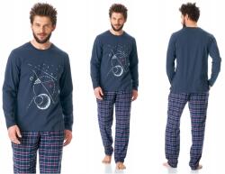 Key Férfi pamut pizsama nyomott mintával Mns 616 XXL (Męska piżama spodnie flanelowe w kratę Key)